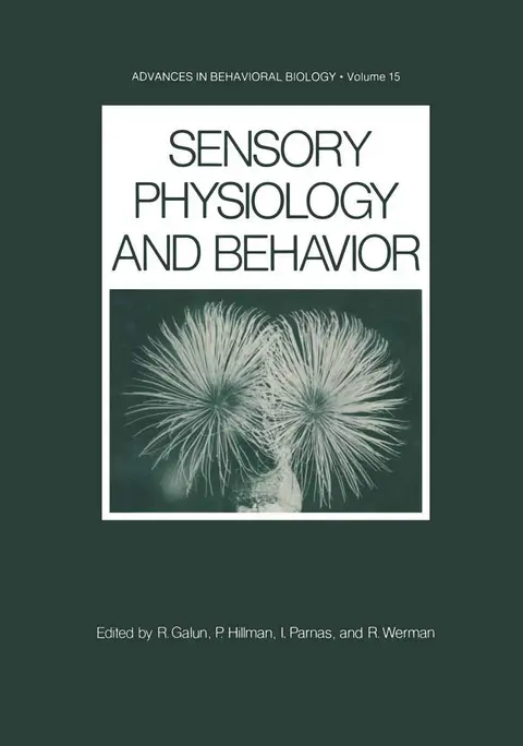 Cover of Sensory Physiology and Behavior