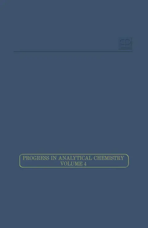 Cover of Computers in Analytical Chemistry