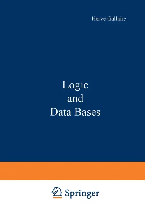 Cover of Logic and Data Bases