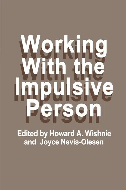 Cover of Working with the Impulsive Person