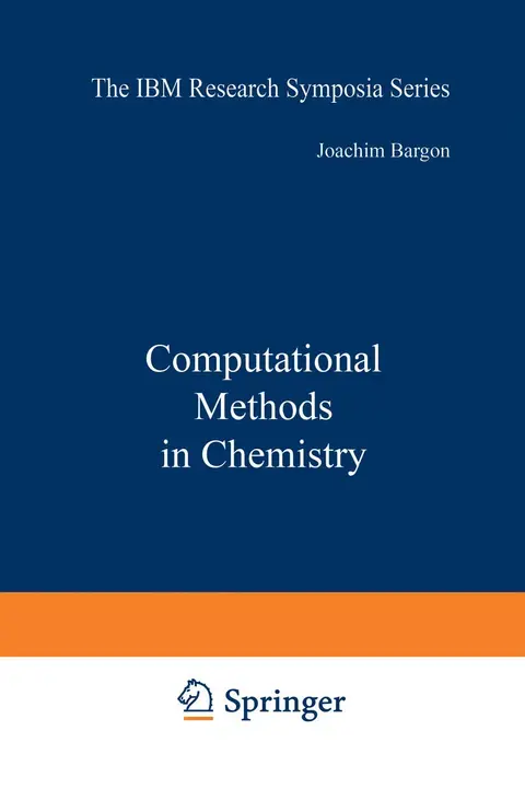 Cover of Computational Methods in Chemistry