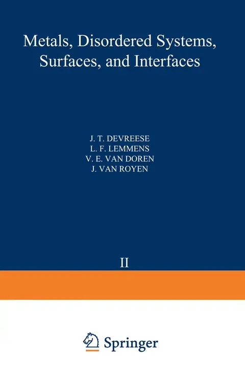 Cover of Recent Developments in Condensed Matter Physics