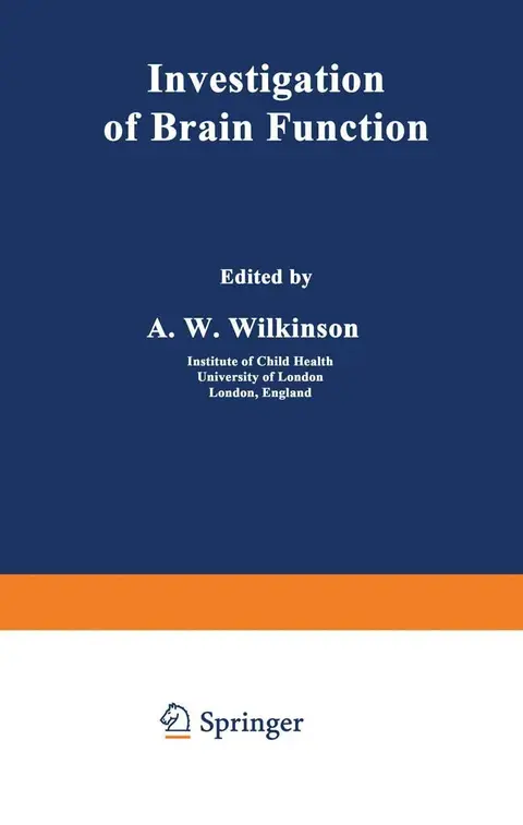 Cover of Investigation of Brain Function