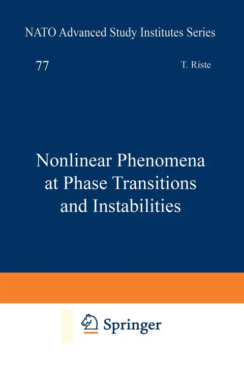 Cover of Nonlinear Phenomena at Phase Transitions and Instabilities