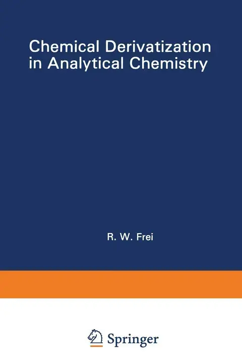 Cover of Chemical Derivatization in Analytical Chemistry