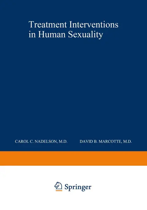 Cover of Treatment Interventions in Human Sexuality