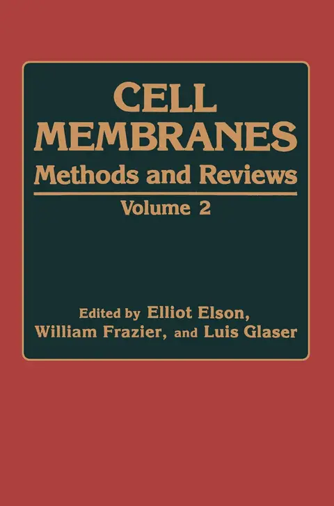Cover of Cell Membranes