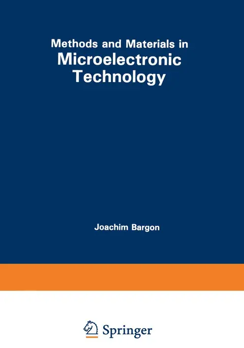 Cover of Methods and Materials in Microelectronic Technology
