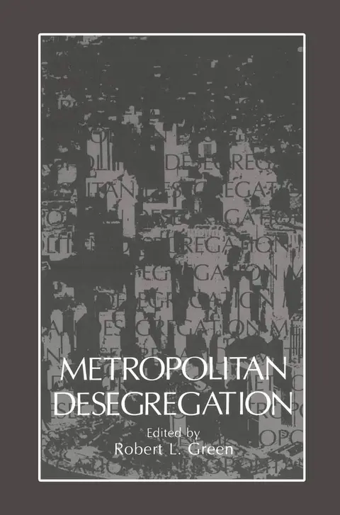 Cover of Metropolitan Desegregation