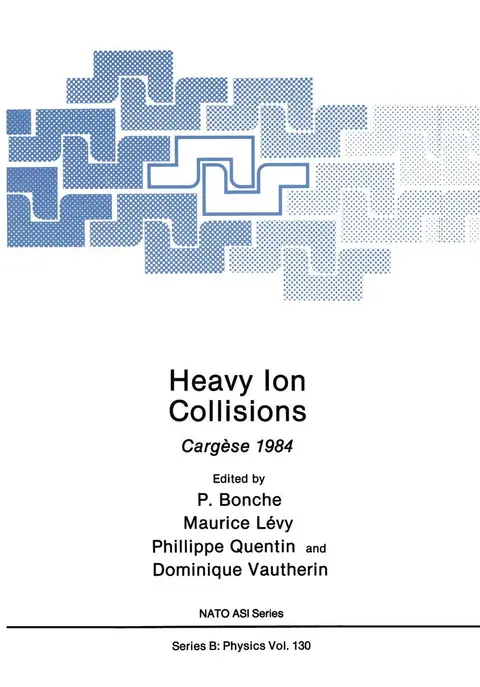 Cover of Heavy Ion Collisions