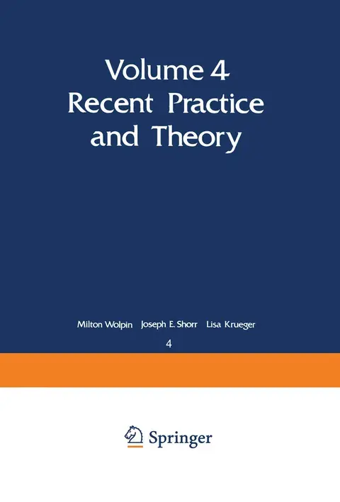 Cover of Recent Practice and Theory