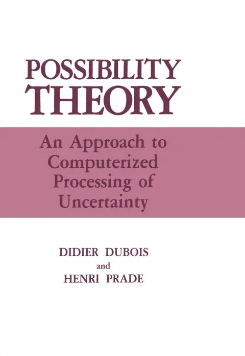 Cover of Possibility Theory