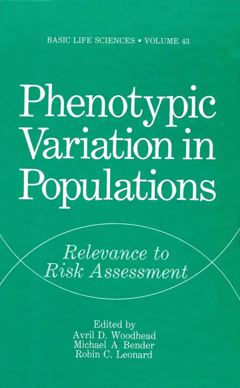 Cover of Phenotypic Variation in Populations