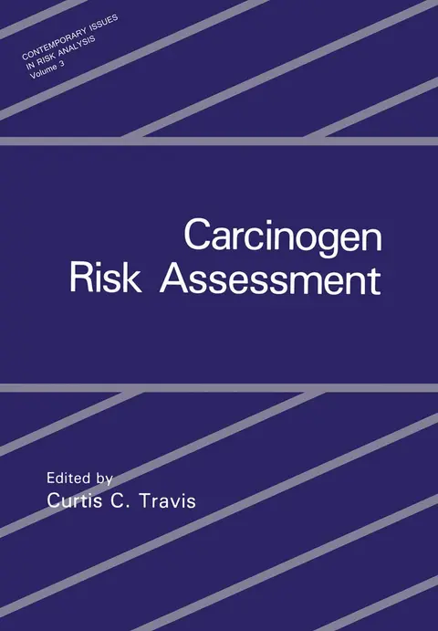 Cover of Carcinogen Risk Assessment