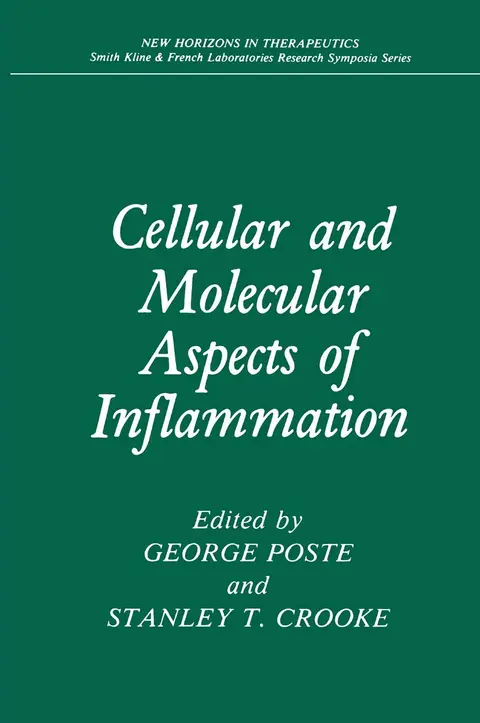 Cover of Cellular and Molecular Aspects of Inflammation
