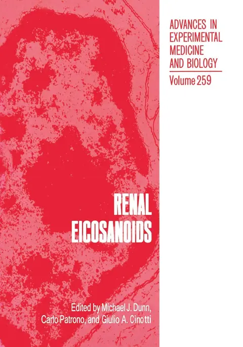 Cover of Renal Eicosanoids