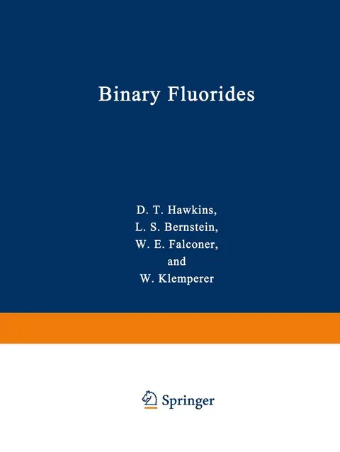 Cover of Binary Fluorides