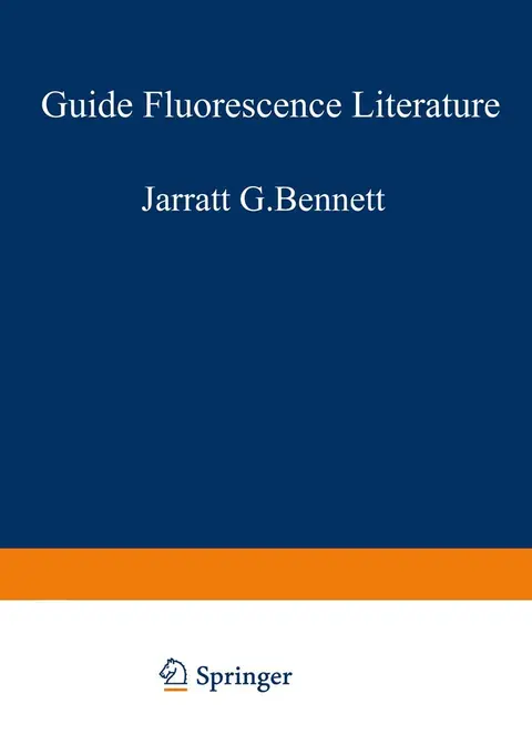 Cover of Guide to Fluorescence Literature