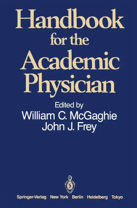 Cover of Handbook for the Academic Physician