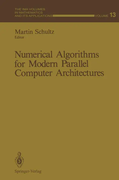 Cover of Numerical Algorithms for Modern Parallel Computer Architectures