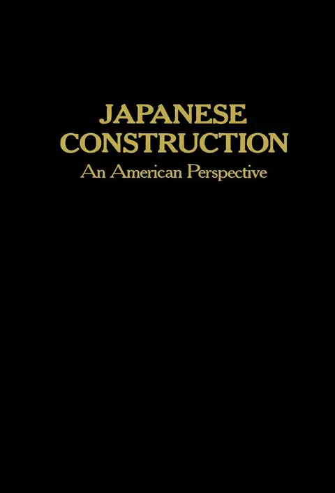 Cover of Japanese Construction