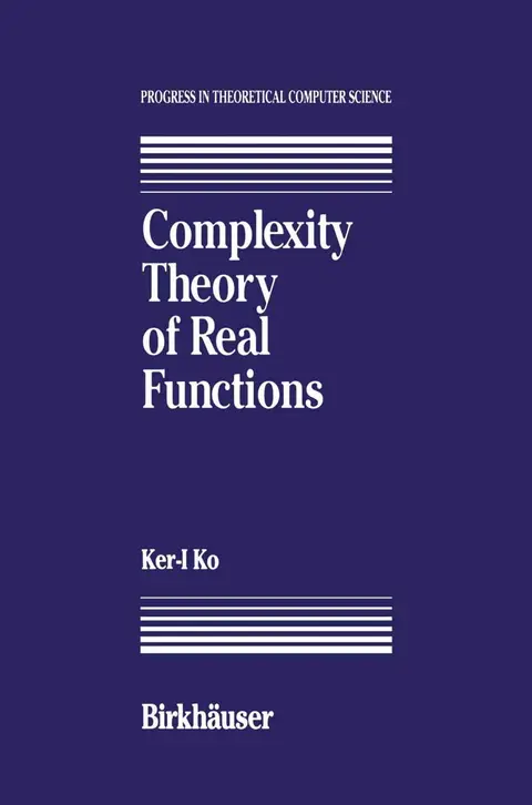 Cover of Complexity Theory of Real Functions