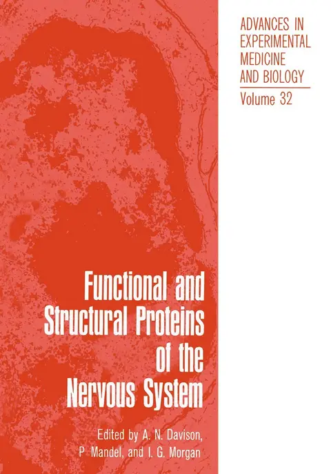 Cover of Functional and Structural Proteins of the Nervous System
