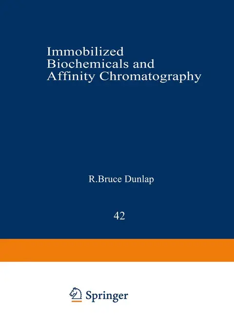 Cover of Immobilized Biochemicals and Affinity Chromatography