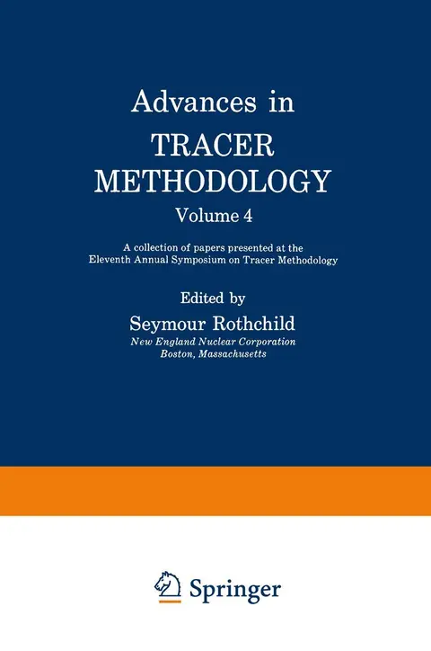 Cover of Advances in Tracer Methodology