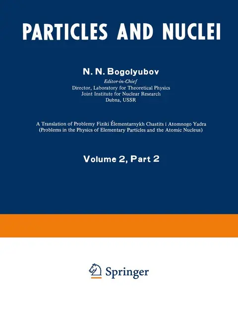 Cover of Particles and Nuclei