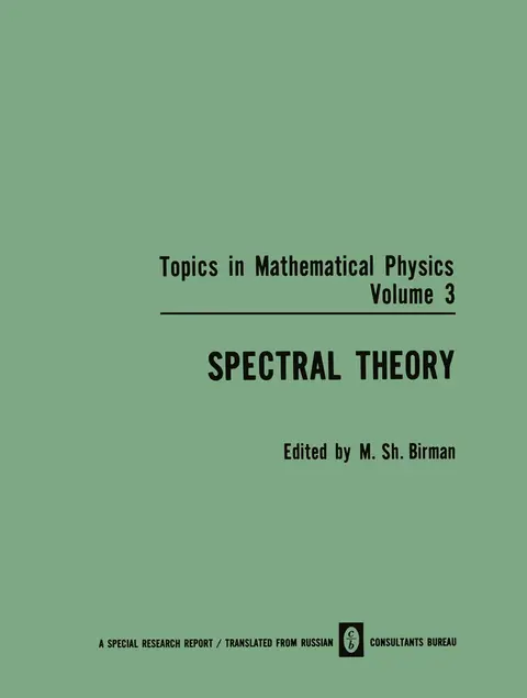 Cover of Spectral Theory