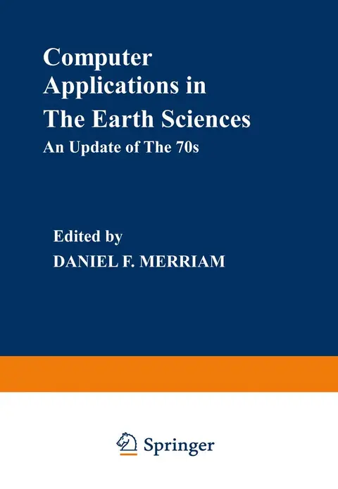 Cover of Computer Applications in the Earth Sciences