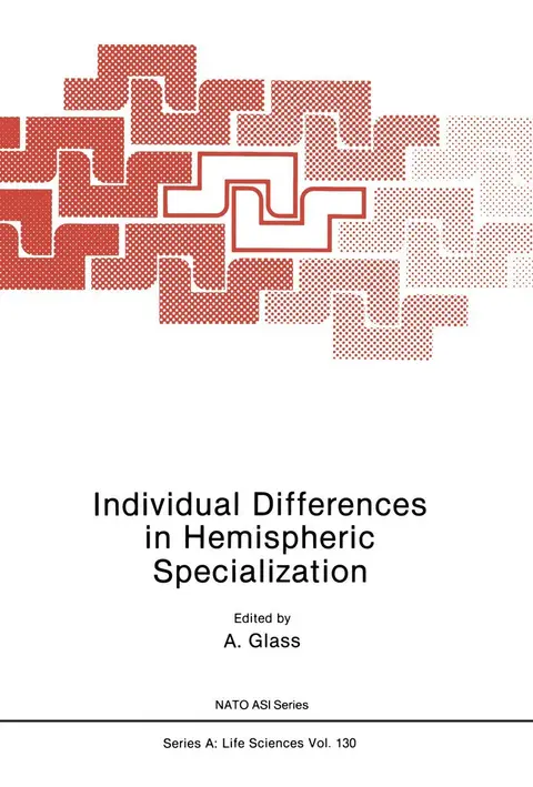 Cover of Individual Differences in Hemispheric Specialization