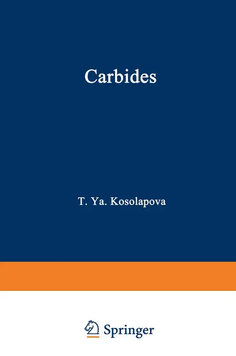 Cover of Carbides