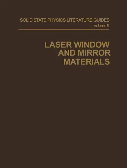 Cover of Laser Window and Mirror Materials