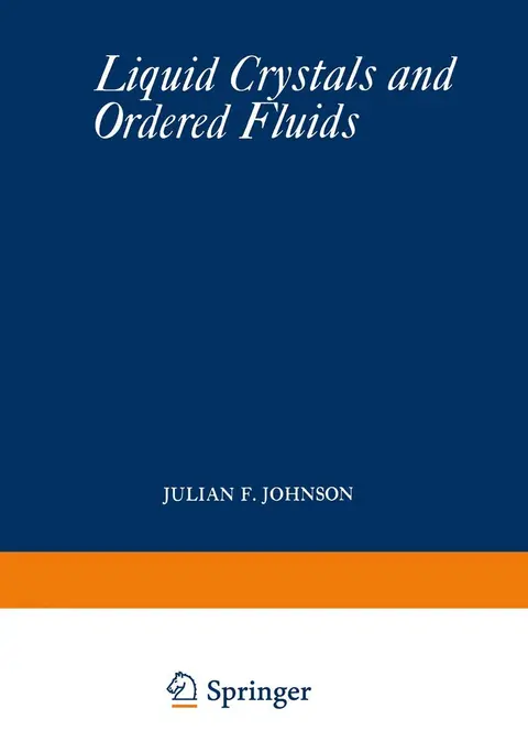 Cover of Liquid Crystals and Ordered Fluids