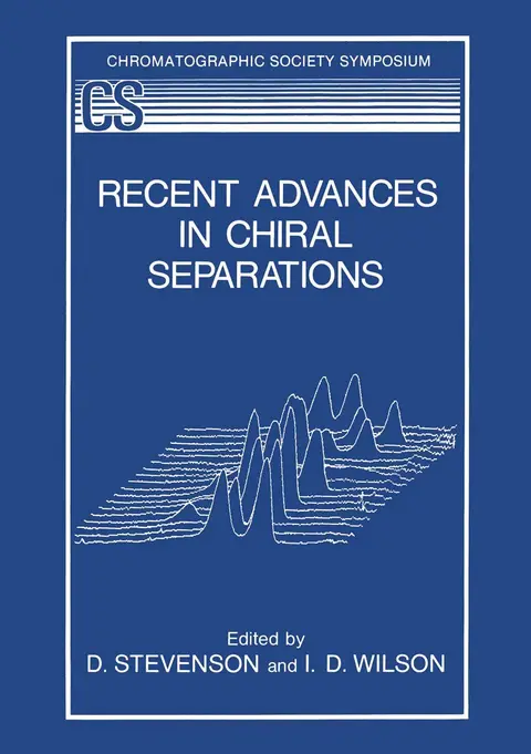 Cover of Recent Advances in Chiral Separations