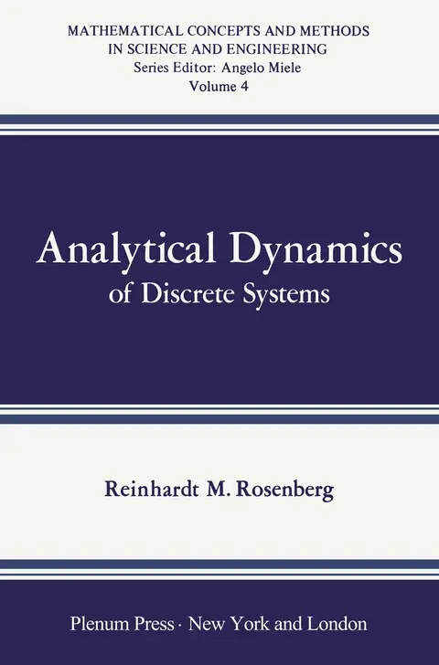 Cover of Analytical Dynamics of Discrete Systems