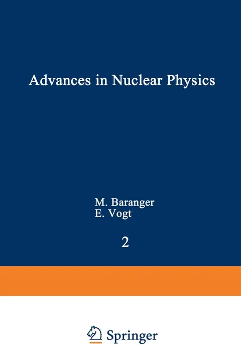 Cover of Advances in Nuclear Physics