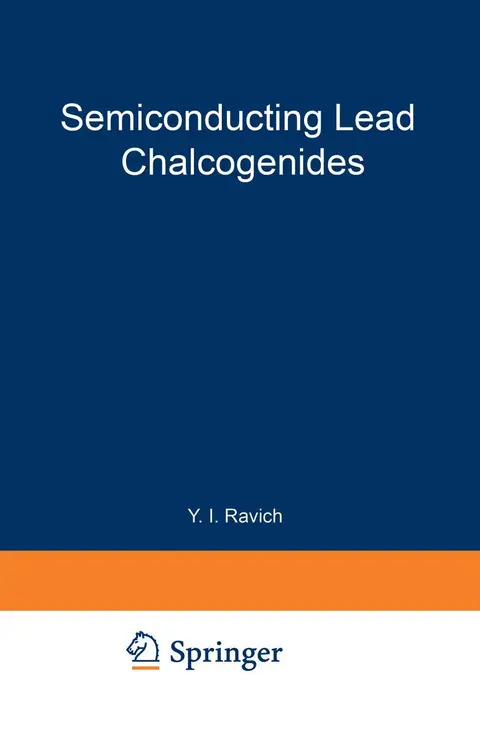 Cover of Semiconducting Lead Chalcogenides