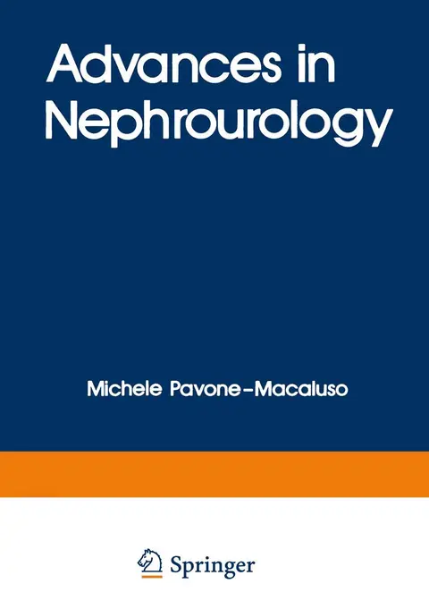 Cover of Advances in Nephrourology