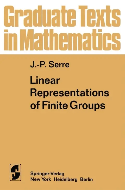 Cover of Linear Representations of Finite Groups
