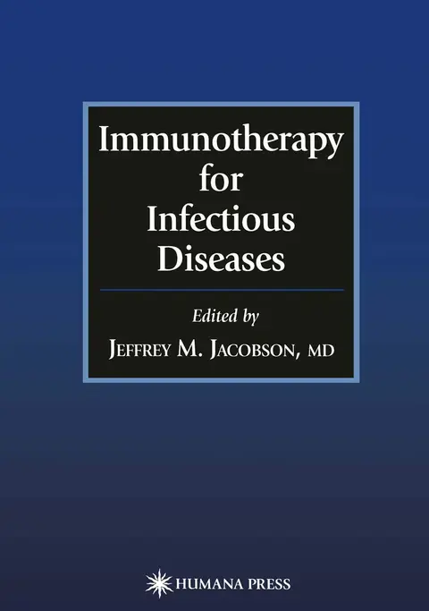 Cover of Immunotherapy for Infectious Diseases