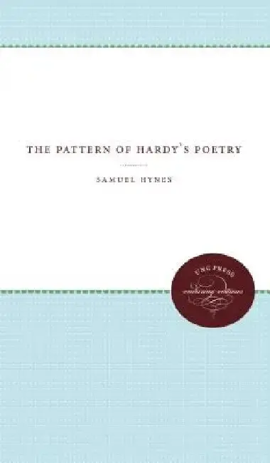 Cover of The Pattern of Hardy's Poetry