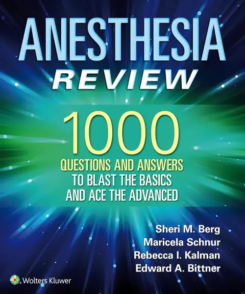 Cover of Lippincott’s Anesthesia Review