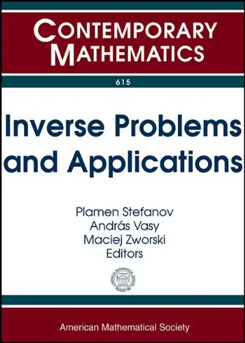 Cover of Inverse Problems and Applications