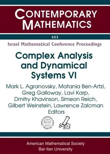 Cover of Complex Analysis and Dynamical Systems VI