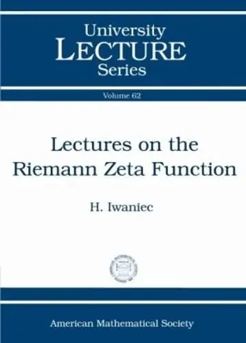 Cover of Lectures on the Riemann Zeta Function