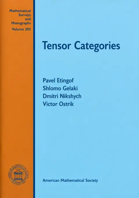Cover of Tensor Categories