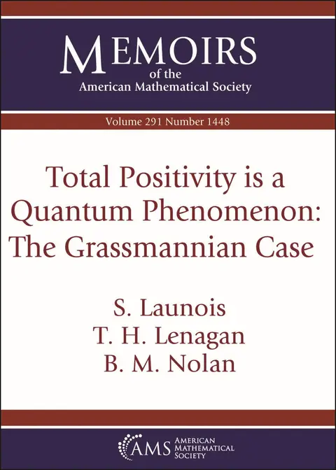 Cover of Total Positivity is a Quantum Phenomenon